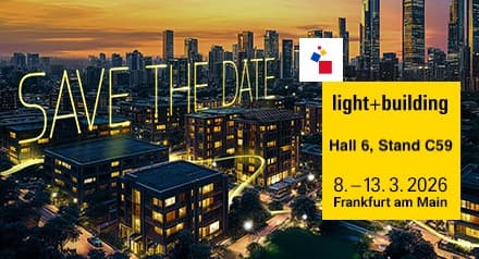 Light + Building'e Hoş Geldiniz Light + Building sizi 8-13 Mart 2026 tarihleri arasında Frankfurt am Main'e davet ediyor.